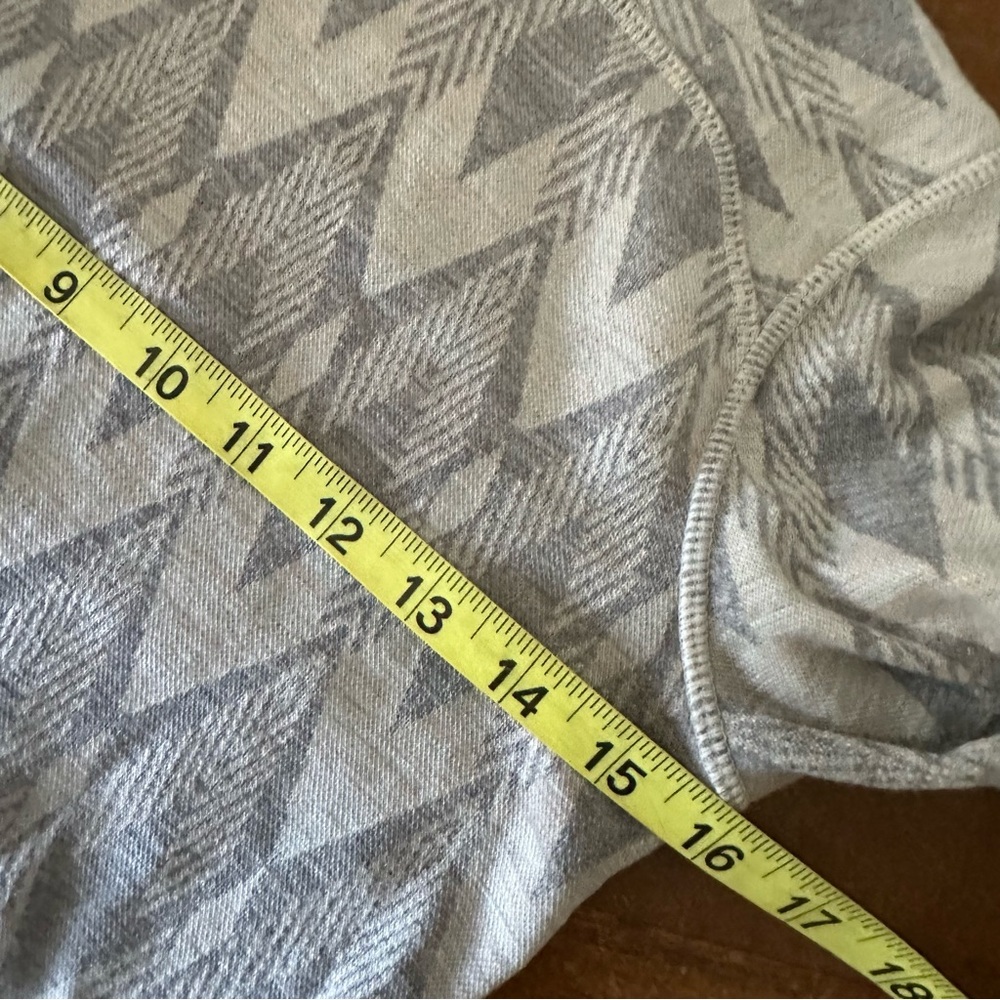 Smartwool Gray Patterned Women's Base Layer Merin… - image 4